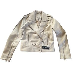 BLANK NYC VEGAN LEATHER MOTO JACKET